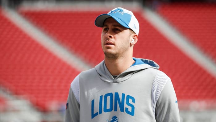Jared Goff kiittää Detroit Lionsia hänen kykynsä tunnustamisesta